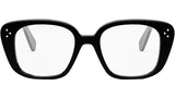 CELINE 3 Dots Black Butterfly Eyeglasses