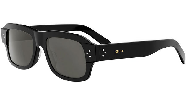 CELINE 3 Dots HD Black Rectangular Sunglasses