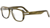 DiorBlackSuitO A3I Green Pilot Eyeglasses